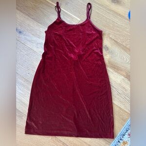 Vintage y2k vintage dress velvet spandex small